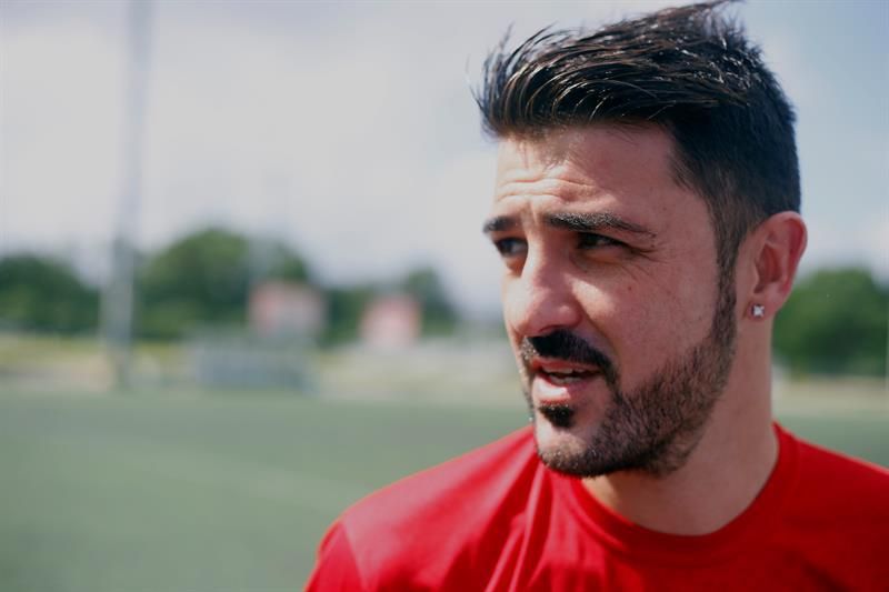 1-1. Villa celebra su regreso a la selección de España con una asistencia y empate