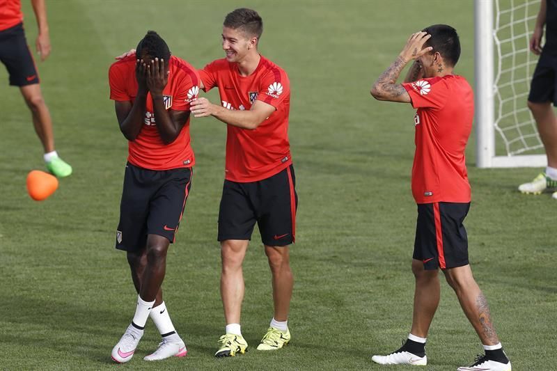 El Atlético, con Thomas como titular y Vietto-Correa en ataque