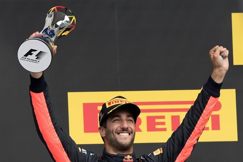 Ricciardo: "Siempre es bueno un podio, sobre todo después de salir sexto"