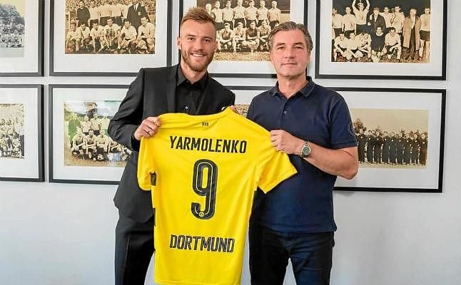 Yarmolenko llega a Dortmund en sustitución de Dembélé