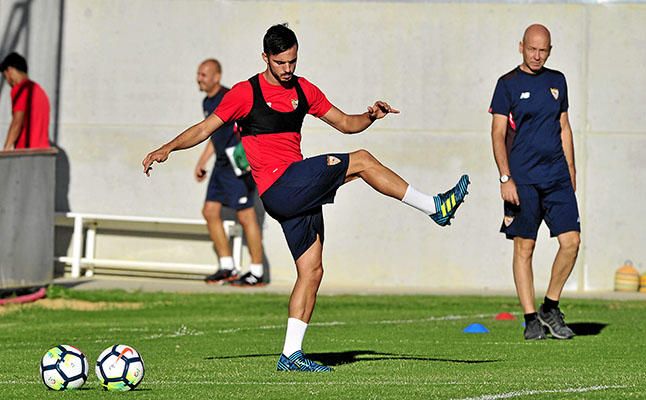 Sarabia: "El Sevilla tiene que ganar desde el primer momento"