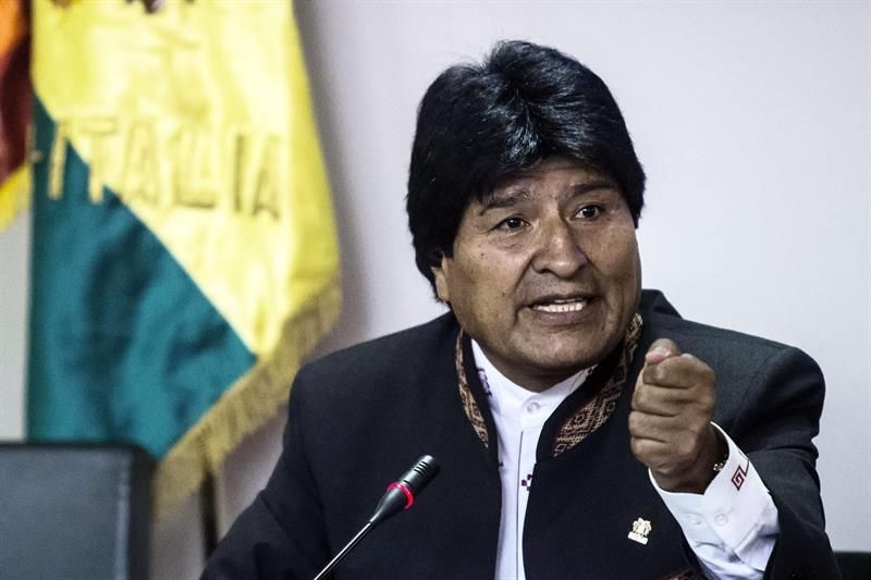 Evo Morales critica el fallo del TAS contra Bolivia