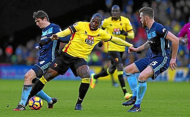 El Sevilla avanza en el fichaje de Okaka