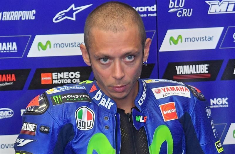 Rossi recibe el alta médica tres días después de accidente de moto