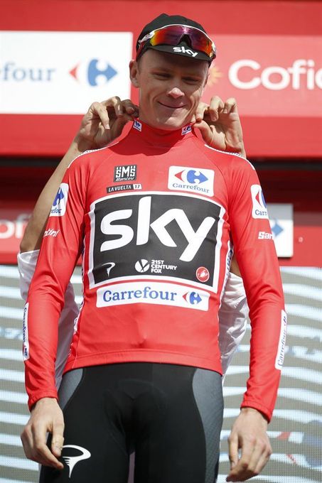 López también fue "Superman" en Sierra Nevada, Froome firme de rojo