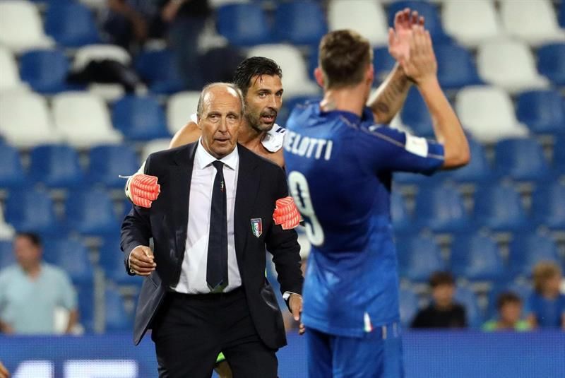 Una Italia tocada por la derrota del Bernabéu sufre para ganar a Israel (1-0)