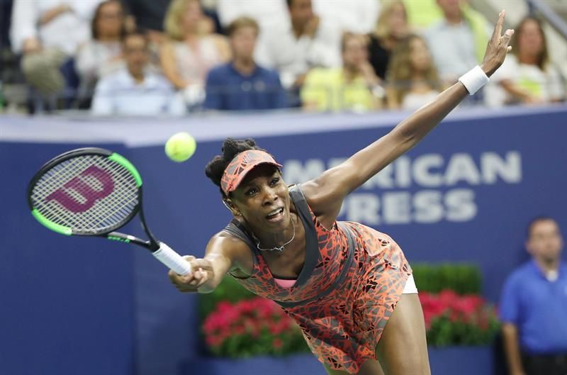 Venus Williams vuelve a semifinales del Abierto de Estados Unidos y jugará ante Stephens