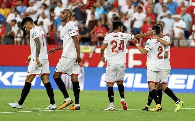 Sevilla F.C. 3-0 Eibar: A falta de juego, buenos son goles
