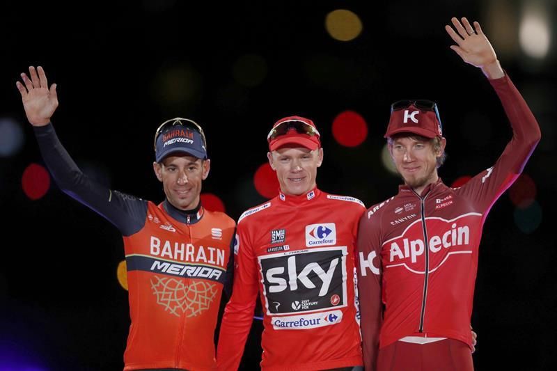 Nibali: "Valoro mucho el segundo puesto, ha sido una Vuelta muy dura"