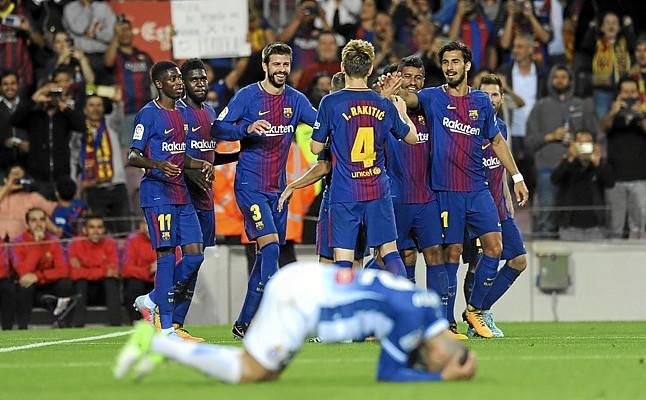 5-0. Messi resuelve el derbi en poco más de una hora