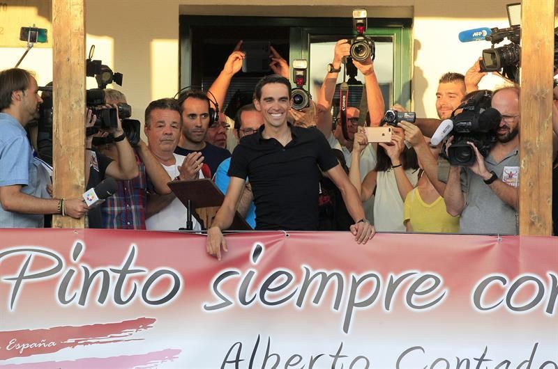 'Un año más', el grito de Pinto para Alberto Contador
