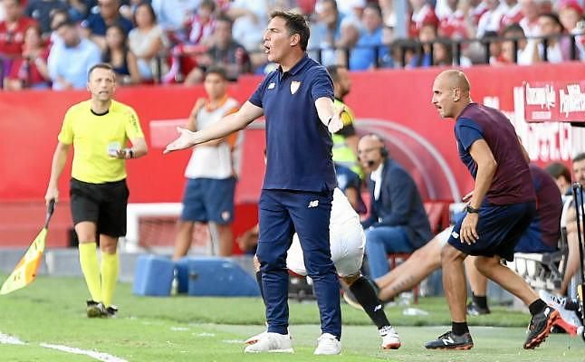 Berizzo, expulsado en su debut en la Champions