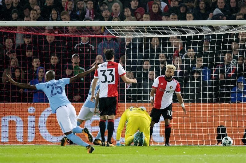 0-4. El City desborda al Feyenoord