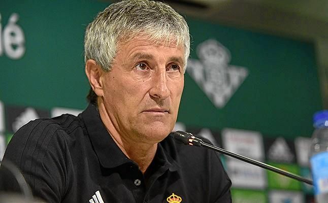 En directo, la rueda de prensa de Quique Setién