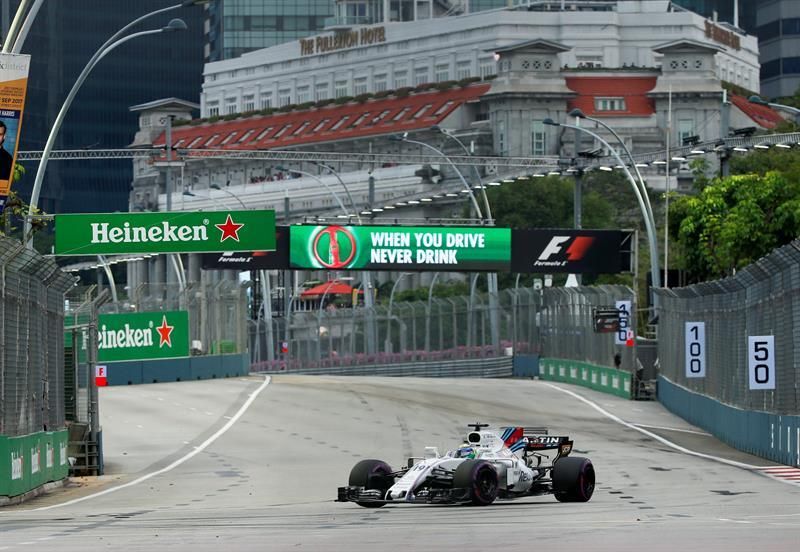 Massa, eliminado en la primera ronda de clasificación (Q1) en Singapur