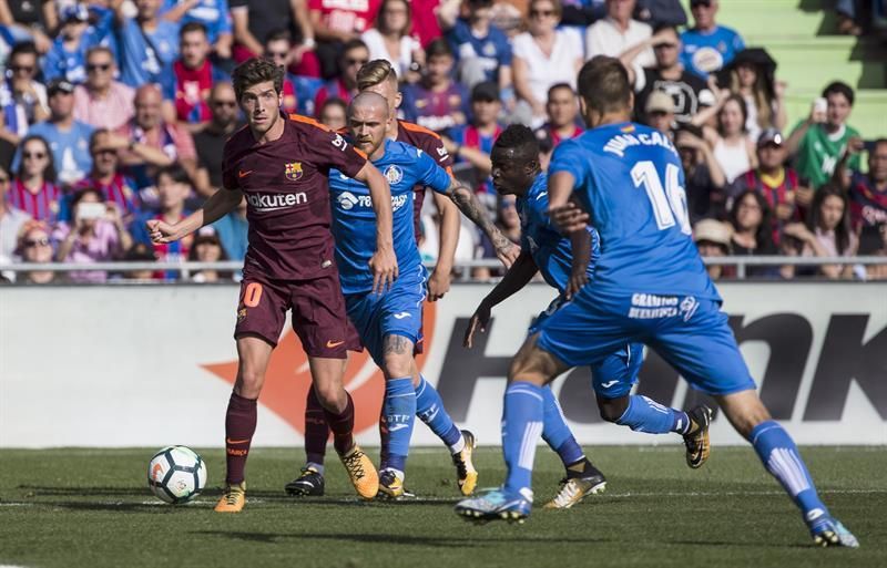 Sergio Mora: "En dos zarpazos nos ganó el Barcelona"