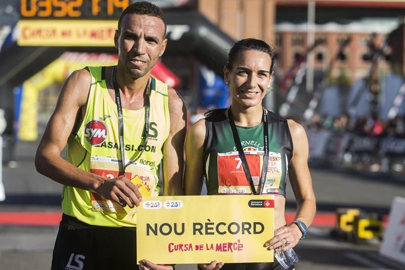 Mourad El Bannouri y Lidia Rodríguez ganan y establecen nuevos récords