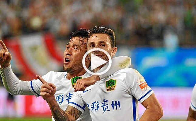 Rubén Castro vuelve a marcar en China