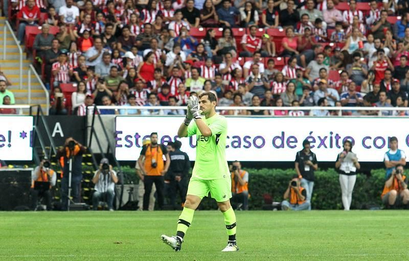 Casillas hace historia con el Oporto, con 530 minutos seguidos imbatido