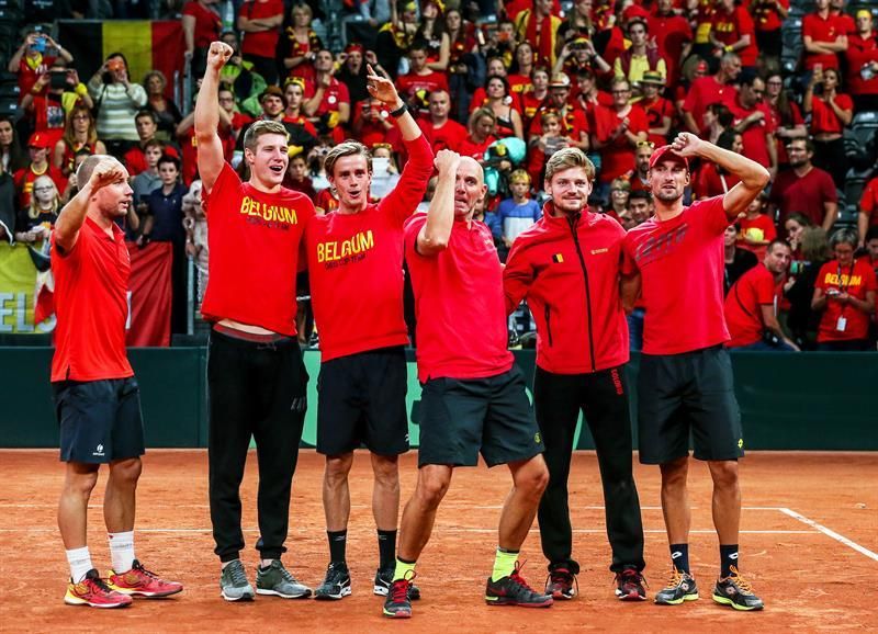 Francia y Bélgica disputarán la final de la Copa Davis en Lille