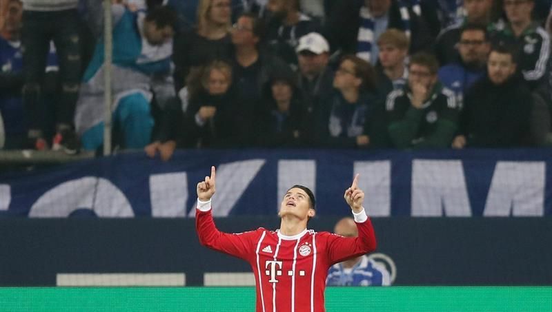 James se estrena a lo grande en el Bayern