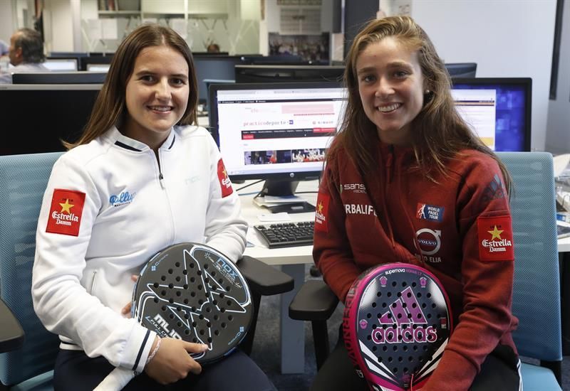 Martita Ortega y Ari Sánchez esperan jugar torneos fuera de España