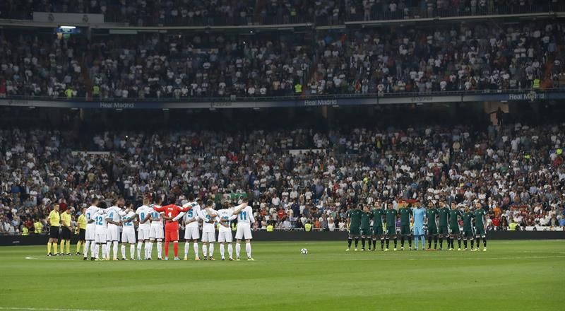 El Bernabéu homenajea a las víctimas del terremoto de México