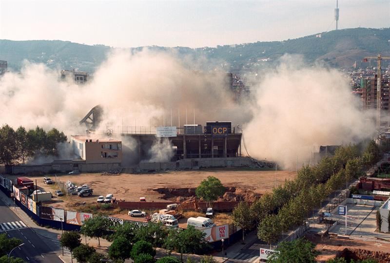 Hoy se cumplen 20 años de la demolición del estadio de Sarrià