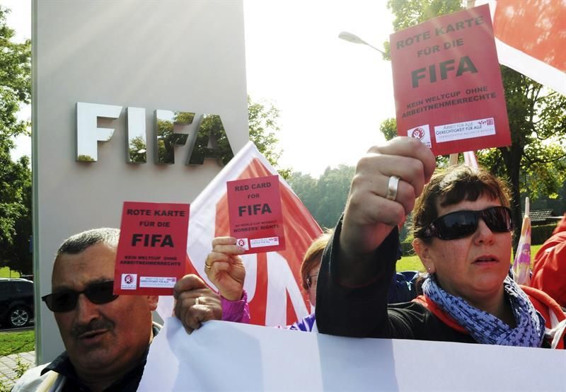 Sindicato árabe denuncia la connivencia de la FIFA con los abusos en Catar