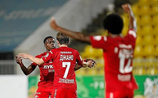 El Spartak Moscú pasa a octavos de final de Copa