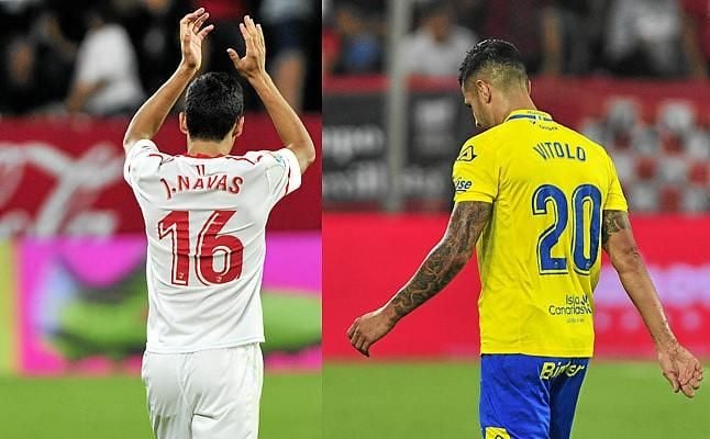 Sevilla-Las Palmas (1-0): Los pitos, para Vitolo; las palmas, para Navas