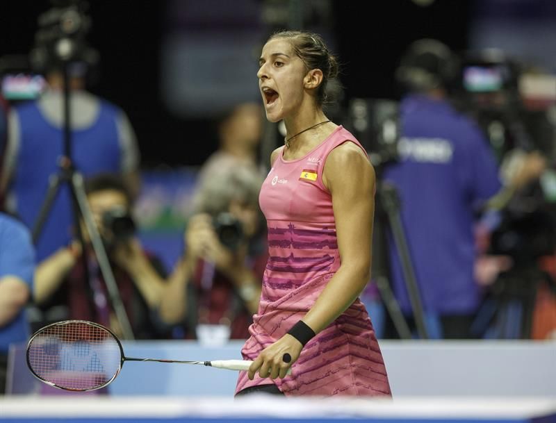 Carolina Marín derrotó en dos sets a Yamaguchi y pasa a semifinales en Tokio