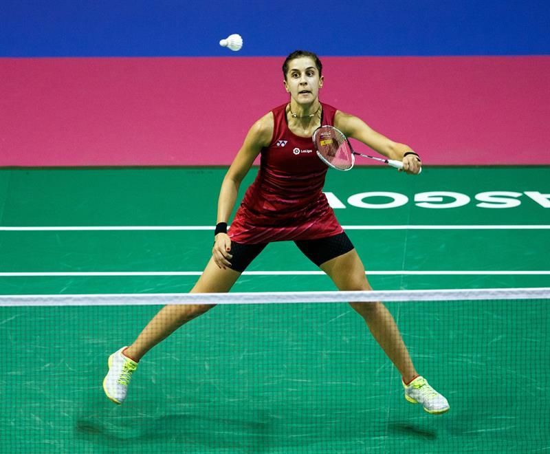 Carolina Marín, finalista después de que una lesión impidiese jugar a Okuhara