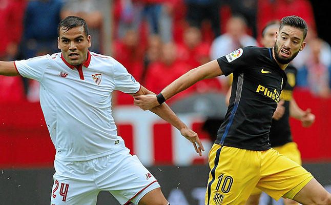 El Atlético-Sevilla FC, en directo: Gol de Carrasco