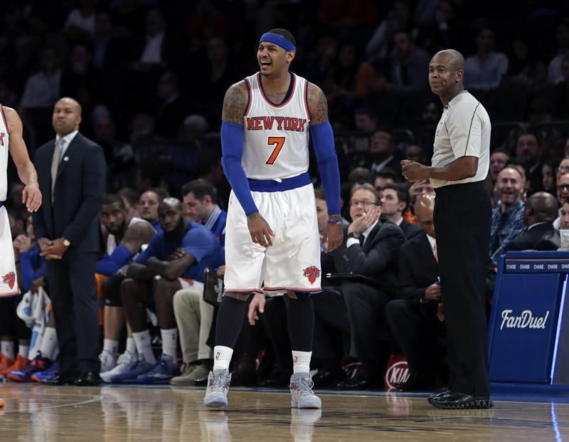 Los Knicks hacen oficial el traspaso de Carmelo Anthony a los Thunder