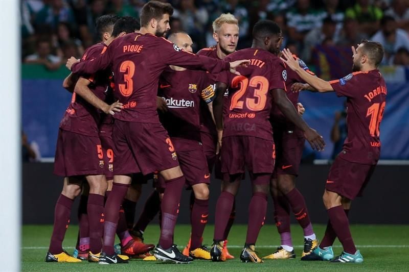 0-1. El Barça sufre para llevarse la victoria en Lisboa