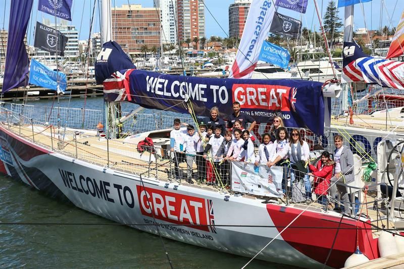 Embajada británica en Uruguay invita a 50 niños a conocer regata mundial