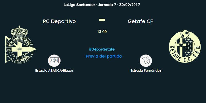 Deportivo-Getafe, en directo