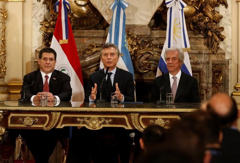 Macri confía en un "buen resultado" de Argentina ante Perú este jueves