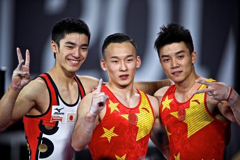 El chino Ruoteng Xiao consigue el oro en el concurso completo del Mundial