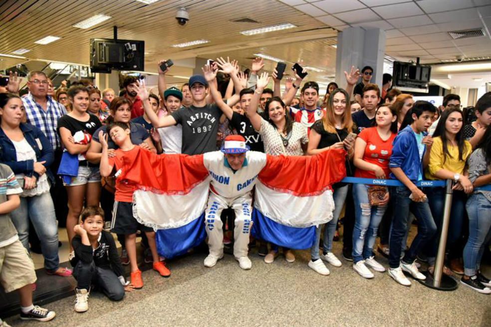 Sanabria, héroe nacional en Paraguay