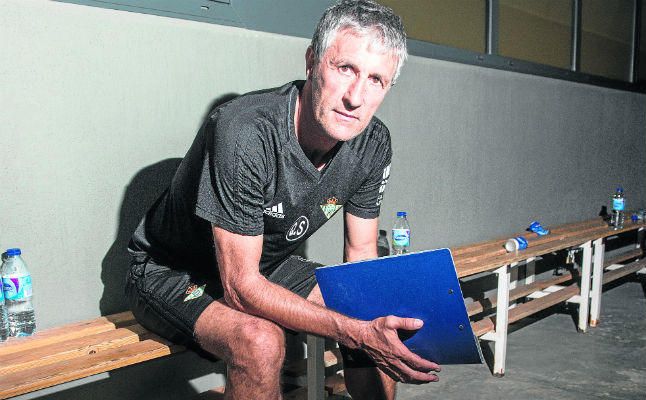 Quique Setién: "Prefiero empatar a cuatro que a cero"