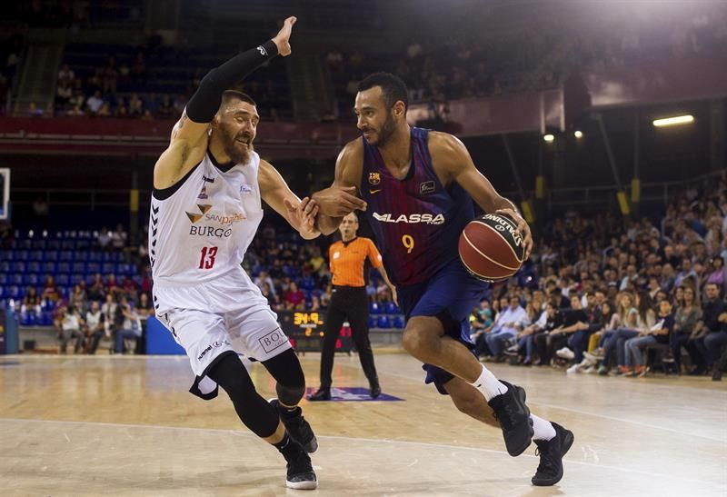111-81. El Barça no tiene piedad del Burgos en su estreno en el Palau