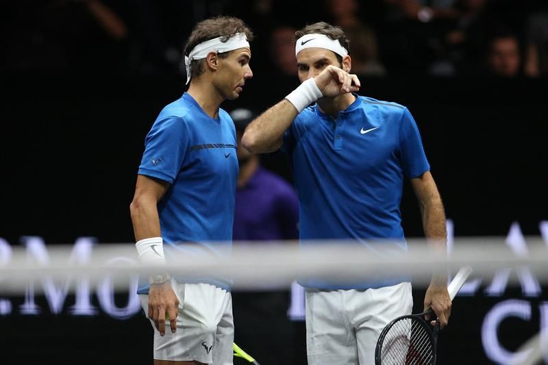 Nadal y Federer se sientan juntos a cenar antes de pelear por ganar Shanghái