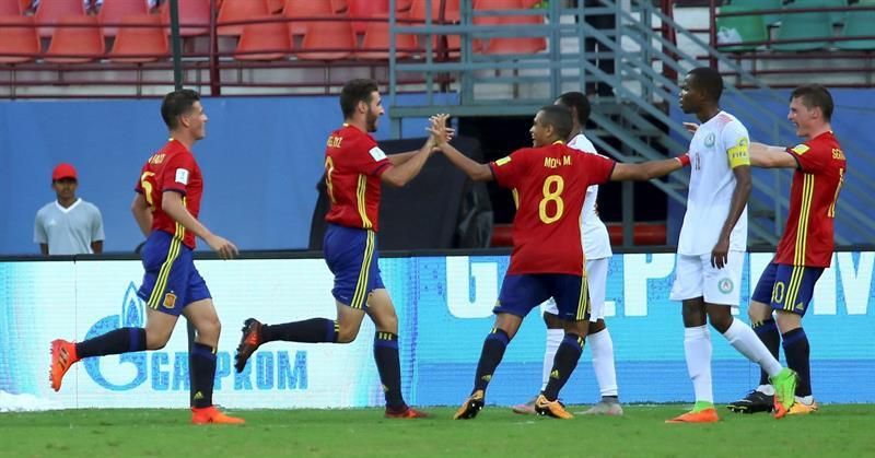 4-0. España se desquita goleando a Níger