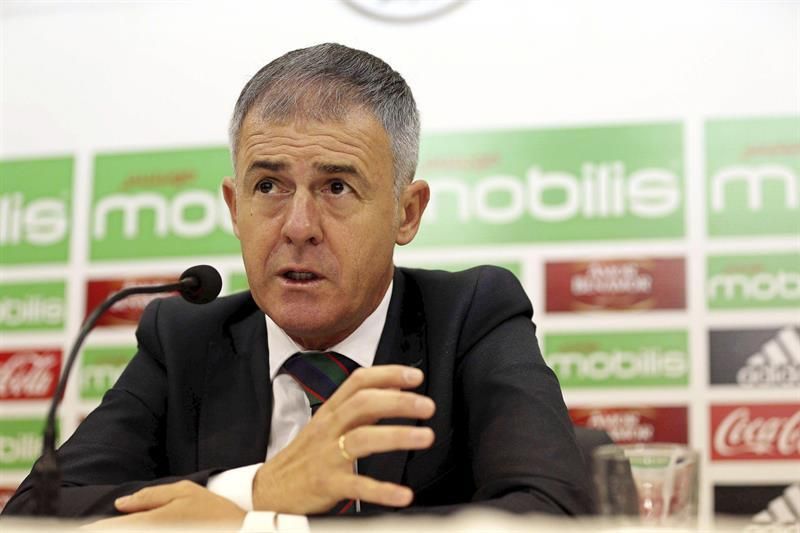 El español Lucas Alcaraz, destituido como seleccionador argelino