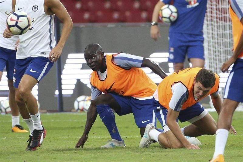 El Chelsea pierde a Kanté durante tres semanas por lesión