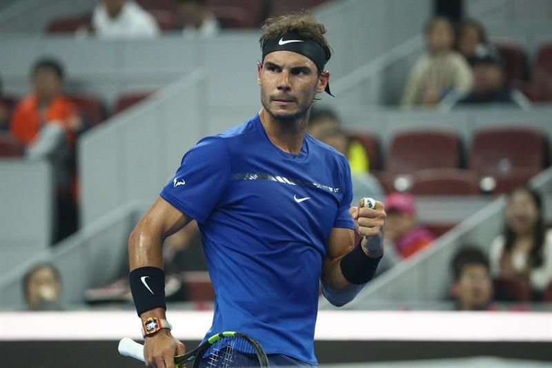 Nadal pasa a semifinales de Shanghái tras brillar ante un potente Dimitrov