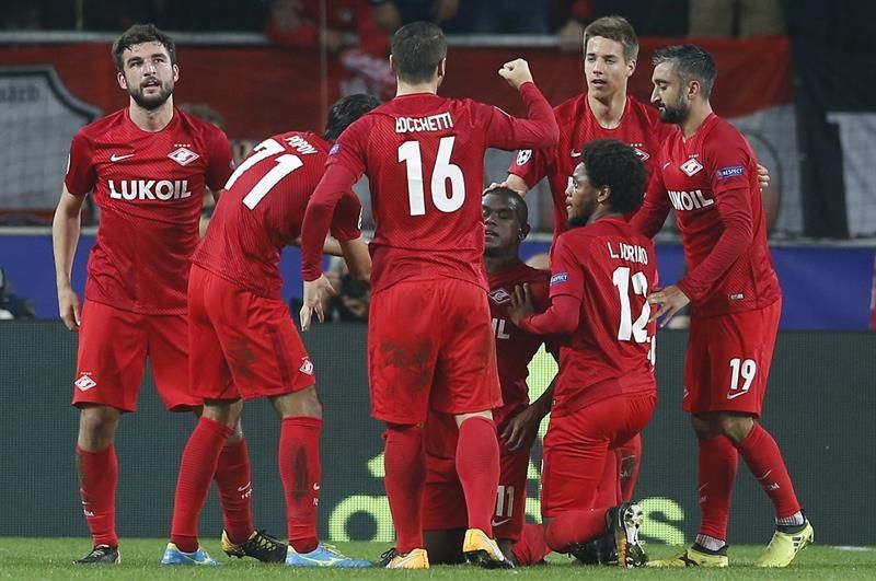 El Spartak Moscú escala posiciones en la liga antes de recibir al Sevilla