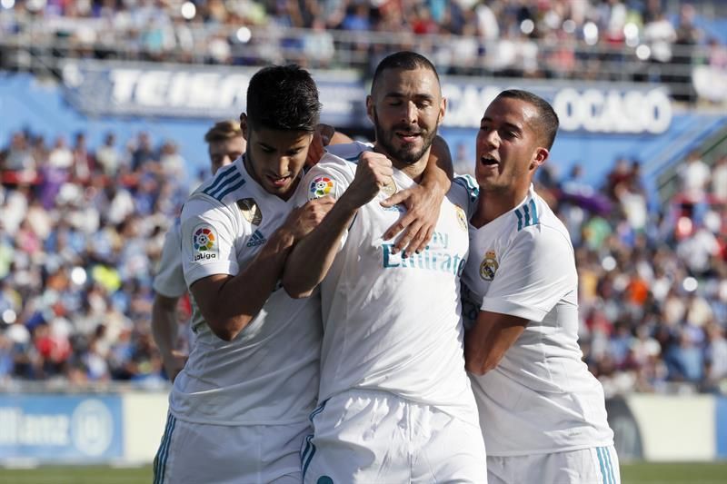 Benzema iguala a Gento como séptimo máximo goleador del Real Madrid